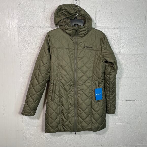 Columbia Copper Crest Long Jacket green XS - Picture 1 of 12